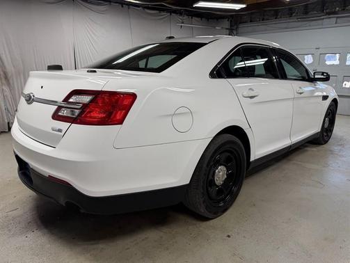 White 2015 Ford Sedan Police Interceptor Base