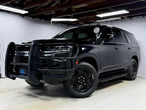 Black 2023 Chevrolet Tahoe Police