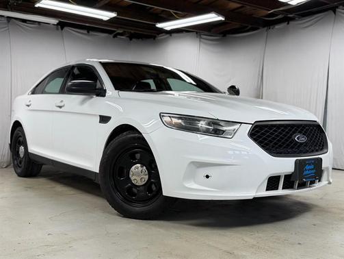 White 2015 Ford Sedan Police Interceptor Base