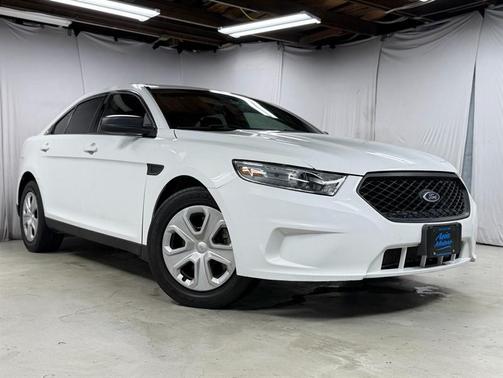White 2013 Ford Sedan Police Interceptor Base