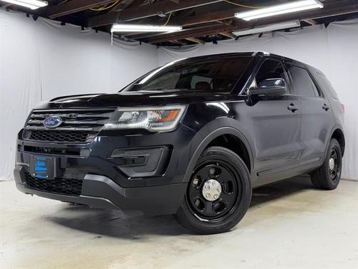 Black 2017 Ford Utility Police Interceptor Base