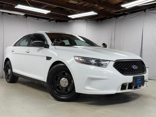 White 2016 Ford Sedan Police Interceptor Base