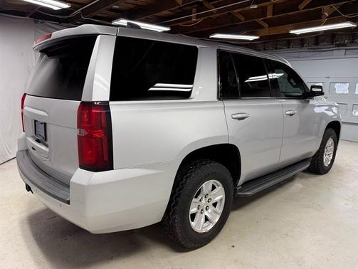 Silver 2017 Chevrolet Tahoe Police