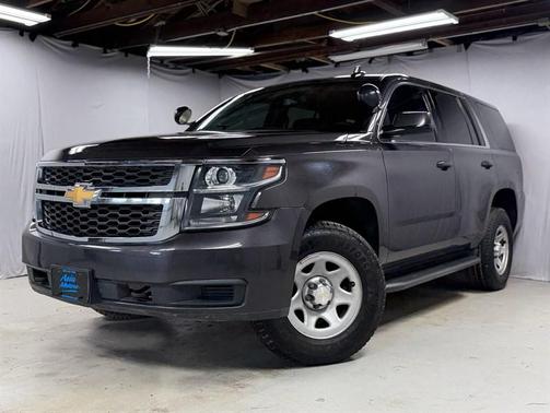 Gray 2017 Chevrolet Tahoe Special Service