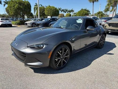 Machine Gray Metallic 2026 Mazda MX-5 Miata Grand Touring