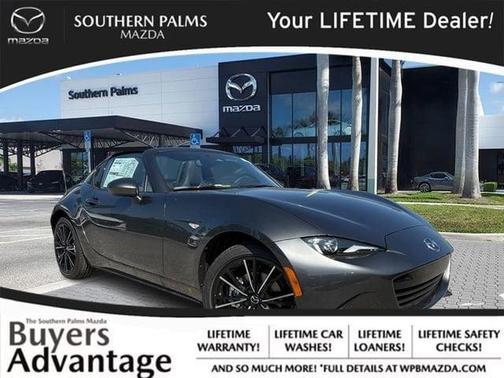 Machine Gray Metallic 2026 Mazda MX-5 Miata Grand Touring