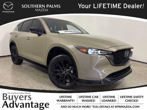 Zircon Sand Metallic 2024 Mazda CX-5 2.5 Carbon Turbo