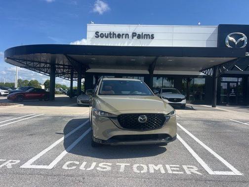 Zircon Sand Metallic 2024 Mazda CX-5 2.5 Carbon Turbo