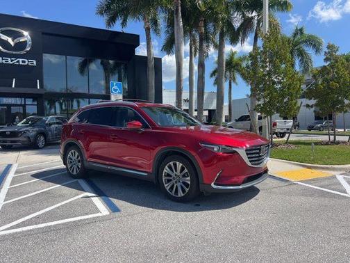 Soul Red Crystal Metallic 2022 Mazda CX-9 Signature