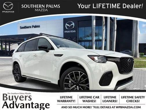Rhodium White Premium 2026 Mazda CX-70 3.3 TURBO S PREMIUM