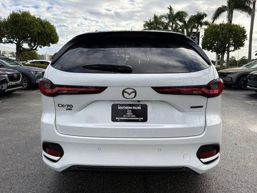 Rhodium White Premium 2026 Mazda CX-70 3.3 TURBO S PREMIUM