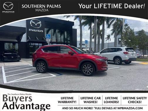 Soul Red Crystal Metallic 2018 Mazda CX-5 Grand Touring