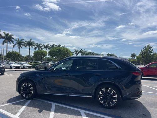 Deep Crystal Blue Mica 2024 Mazda CX-90 S Premium