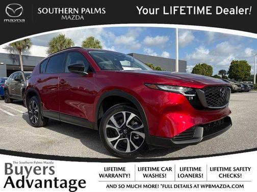 Soul Red Crystal Metallic 2026 Mazda CX-5 Preferred