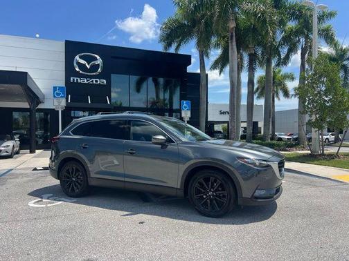 Machine Gray Metallic 2022 Mazda CX-9 Touring Plus