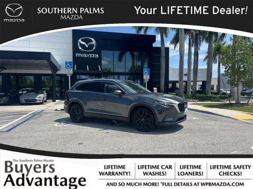 Machine Gray Metallic 2022 Mazda CX-9 Touring Plus