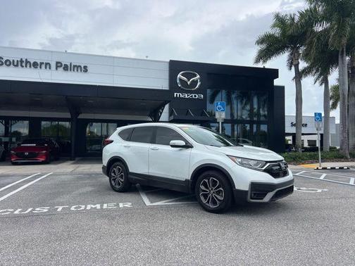 Platinum White Pearl 2020 Honda CR-V EX