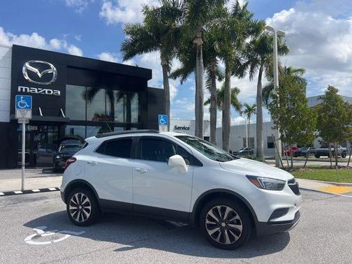 Summit White 2021 Buick Encore Preferred