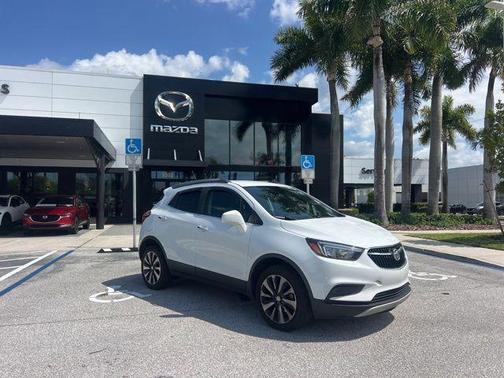 Summit White 2021 Buick Encore Preferred