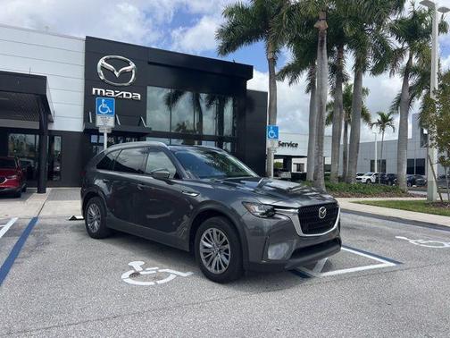 Machine Gray Metallic 2024 Mazda CX-90 PHEV Preferred