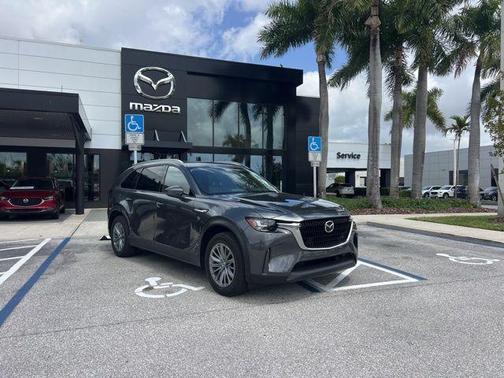 Machine Gray Metallic 2024 Mazda CX-90 PHEV Preferred