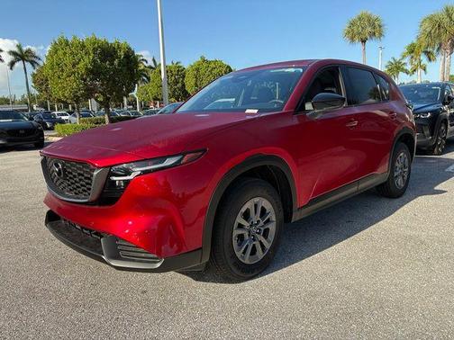 Soul Red Crystal Metallic 2026 Mazda CX-5 Select