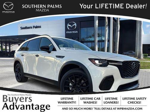 Rhodium White Premium 2026 Mazda CX-70 3.3 Turbo S Premium Plus Package