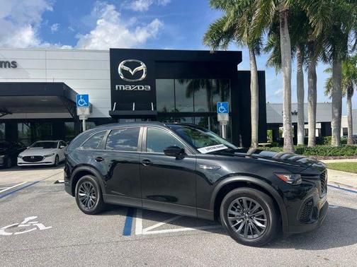 Jet Black Mica 2025 Mazda CX-70 PF