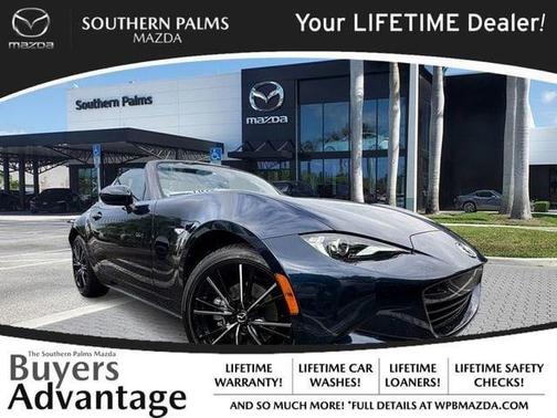 Deep Crystal Blue Mica 2026 Mazda MX-5 Miata Grand Touring