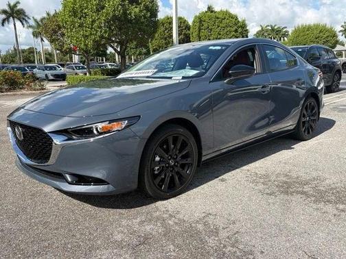 Polymetal Gray Metallic 2026 Mazda Mazda3 2.5 S Carbon Edition