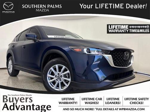 Deep Crystal Blue Mica 2023 Mazda CX-5 2.5 S Preferred Package