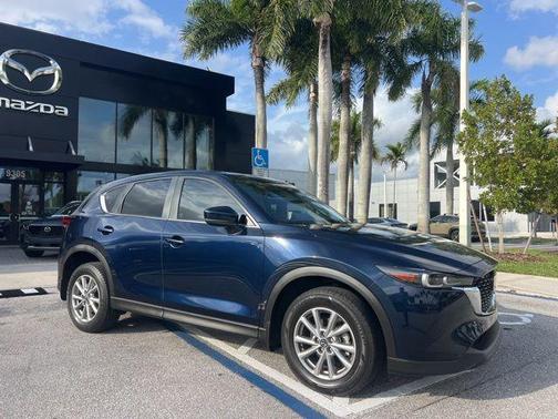 Deep Crystal Blue Mica 2023 Mazda CX-5 2.5 S Preferred Package