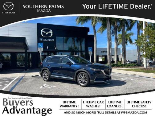 Deep Crystal Blue Mica 2021 Mazda CX-9 Grand Touring