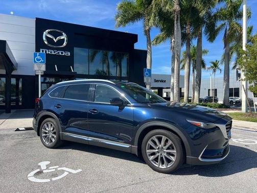Deep Crystal Blue Mica 2021 Mazda CX-9 Grand Touring