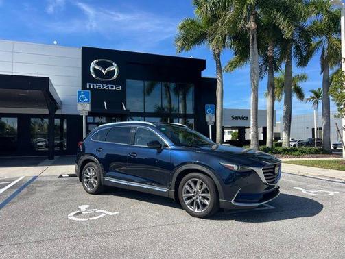 Deep Crystal Blue Mica 2021 Mazda CX-9 Grand Touring