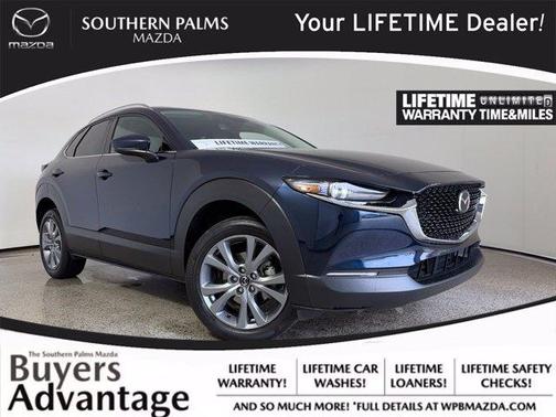 Crystal Blue 2025 Mazda CX-30 Premium Package
