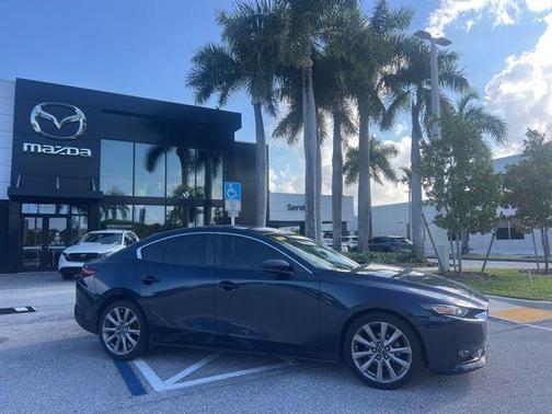 Deep Crystal Blue Mica 2019 Mazda Mazda3 FWD w/Select Package