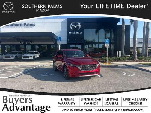 Soul Red Crystal Metallic 2025 Mazda CX-5 2.5 Turbo Signature