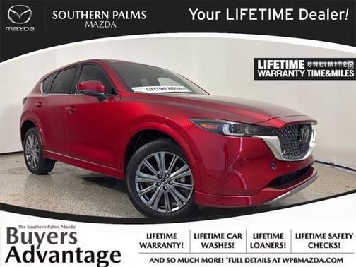 Soul Red Crystal Metallic 2025 Mazda CX-5 2.5 Turbo Signature