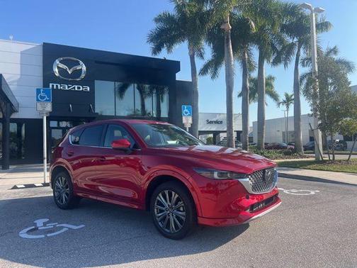 Soul Red Crystal Metallic 2025 Mazda CX-5 2.5 Turbo Signature