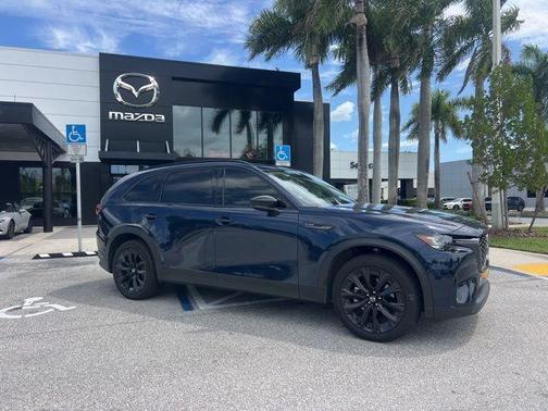 Deep Crystal Blue Mica 2025 Mazda CX-90 3.3 Turbo Premium Sport