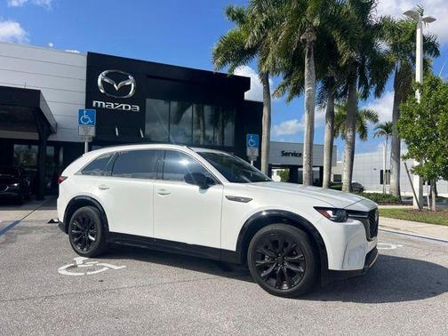 Rhodium White Premium 2026 Mazda CX-90 3.3 Turbo S Premium Sport