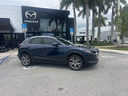 Deep Crystal Blue Mica 2021 Mazda CX-30 Premium Package