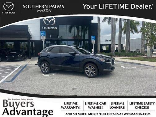 Deep Crystal Blue Mica 2021 Mazda CX-30 Premium Package