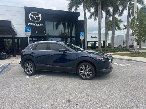 Deep Crystal Blue Mica 2021 Mazda CX-30 Premium Package