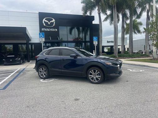 Deep Crystal Blue Mica 2021 Mazda CX-30 Premium Package