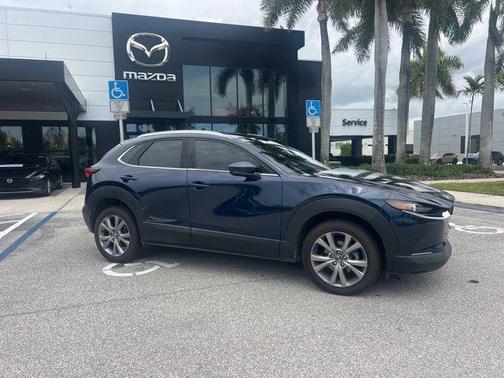 Deep Crystal Blue Mica 2021 Mazda CX-30 Premium Package