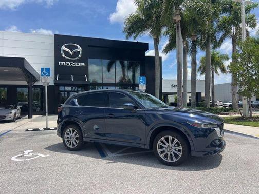 Deep Crystal Blue Mica 2025 Mazda CX-5 Premium Plus