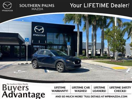 Deep Crystal Blue Mica 2023 Mazda CX-30 2.5 S Preferred Package