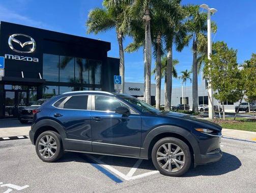Deep Crystal Blue Mica 2023 Mazda CX-30 2.5 S Preferred Package